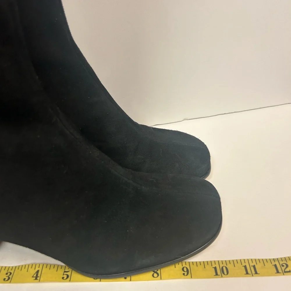 NEW Vince Boots Knee High Black Suede Women US 9.5 EU 40.5 Tall Maggie Classic - Picture 10 of 13